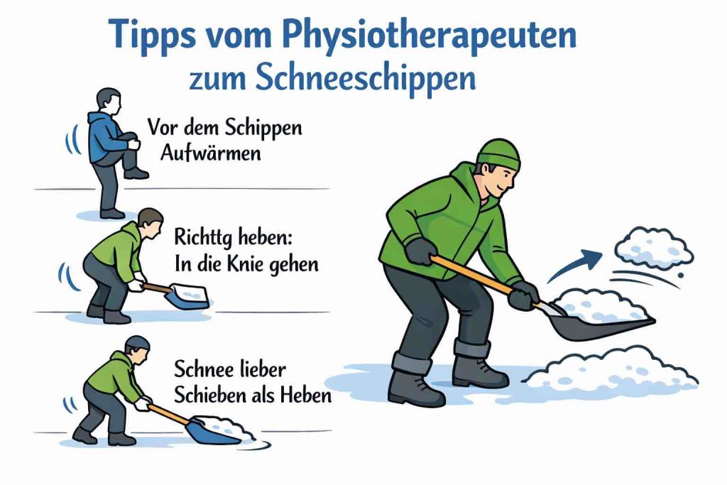 Tippek a derekat kímélő hólapátoláshoz kép